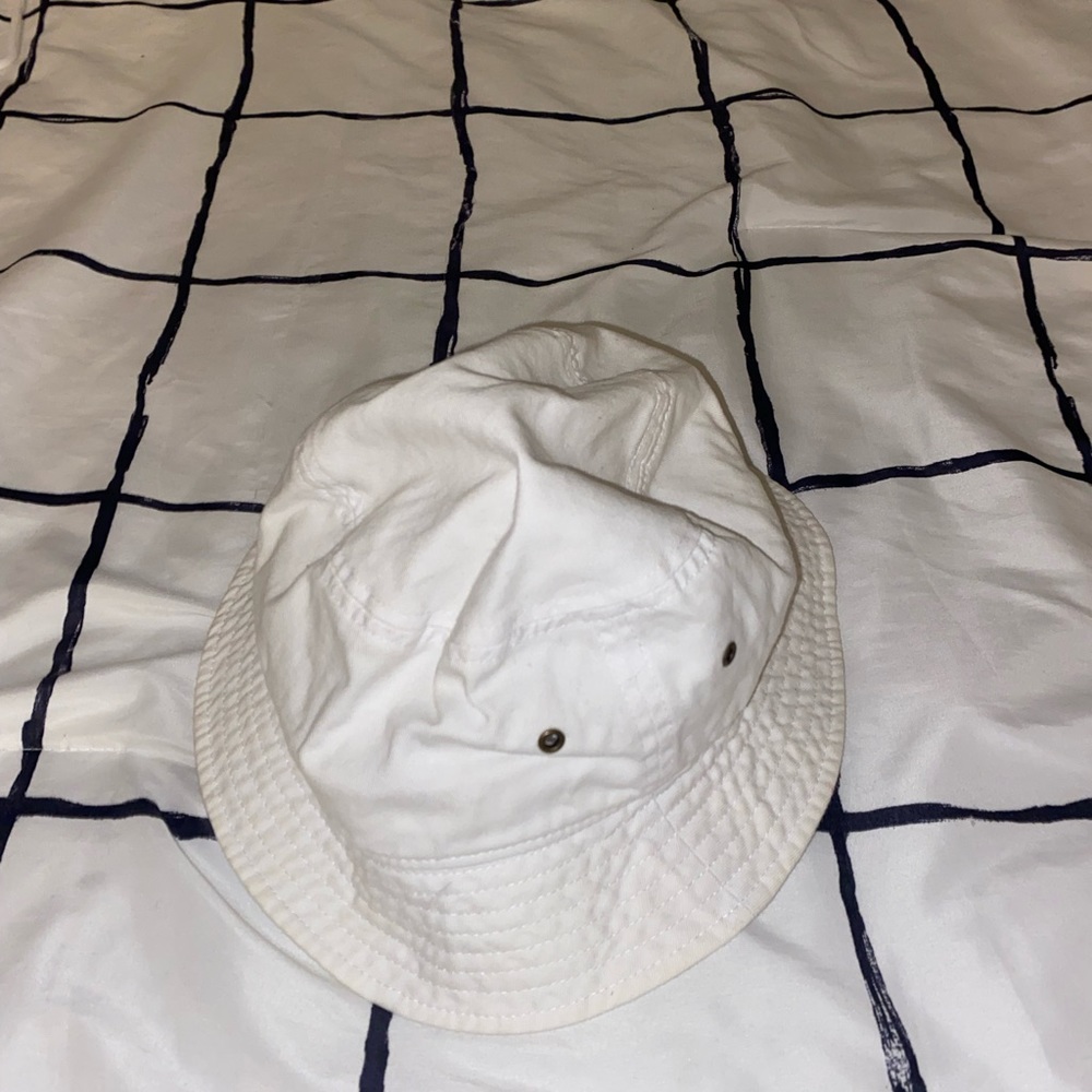 White Bucket Hat